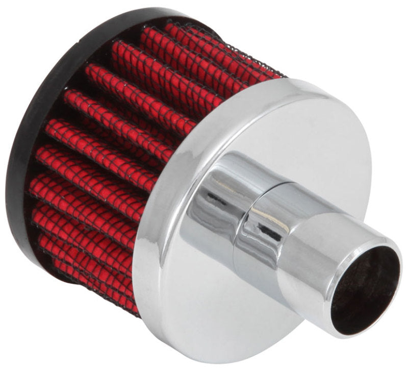 K&N Steel Base Crankcase Vent Filter .75in Vent OD x 2in OD x 1.5in Height-thumbmail-15