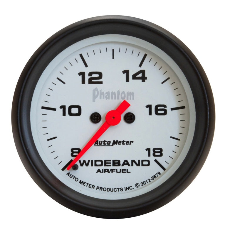 Autometer Phantom 2-5/8in Wideband Air Fuel Ratio Gauge