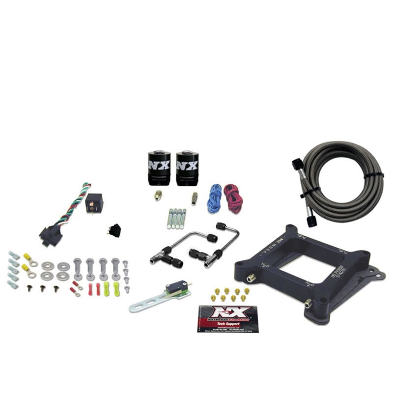 Nitrous Express 4150 Gemini Stage 6 Alcohol Nitrous Kit (50-300HP) w/o Bottle-thumbmail-2