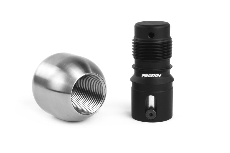 Perrin 2020+ Subaru Outback/Ascent (w/CVT) SS Barrel Shift Knob - 1.85in. / Brushed Finish-thumbmail-4