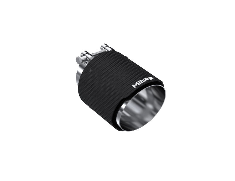MBRP 3in ID / Dual 4in OD Out Staggered L 9.87in / R 9.37in Single Wall T304 SS Univ Exhaust Tip-thumbmail-2