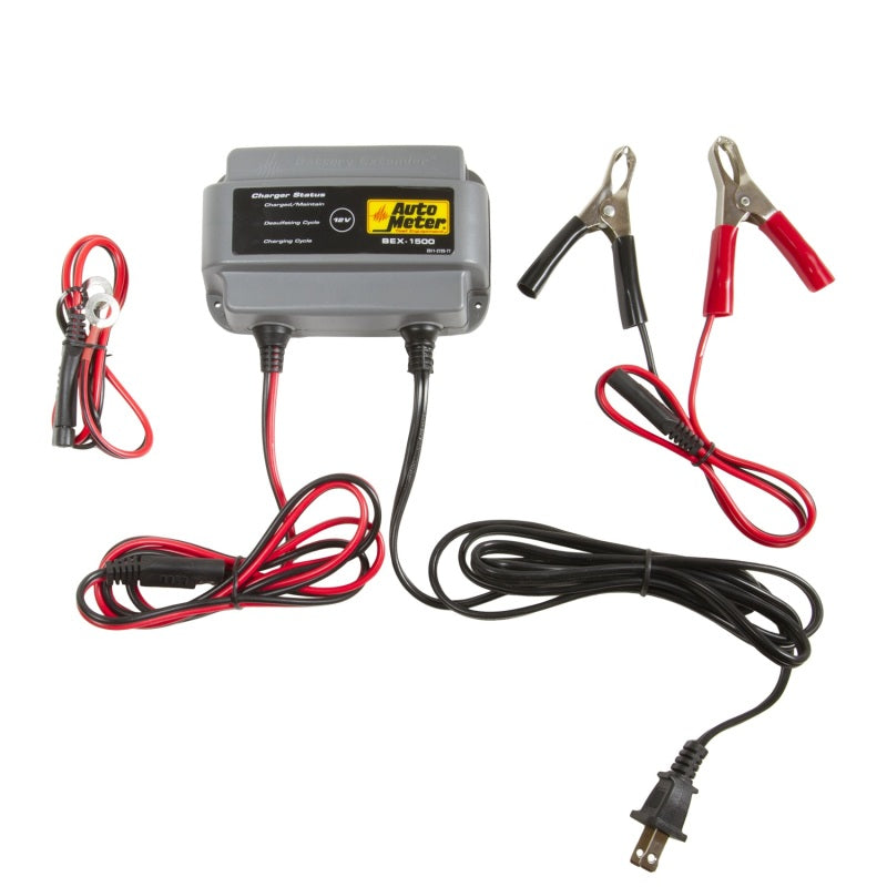 Autometer Battery Charger/Maintainer 12V/1.5A-thumbmail-2