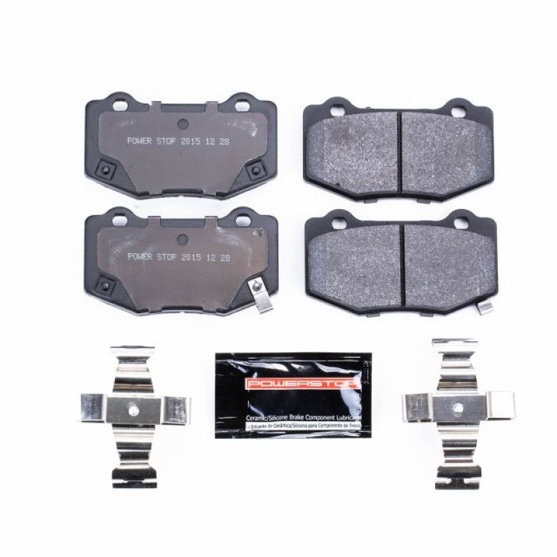 Power Stop 16-19 Cadillac ATS Rear Track Day Brake Pads-thumbmail-2