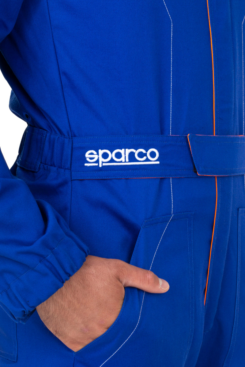 Sparco Suit MS4 Large Blue-thumbmail-2