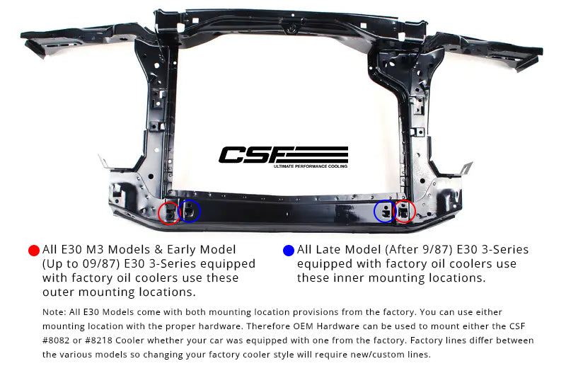 CSF BMW E30 Group A / DTM Race Style Oil Cooler-thumbmail-7