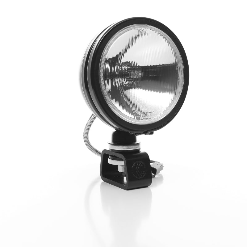 KC HiLiTES Daylighter 6in. Halogen Light 100w Spread Beam (Single) - Black SS-thumbmail-3