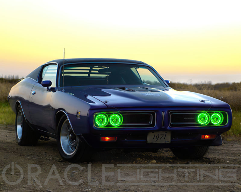Oracle Pre-Installed Lights 5.75 IN. Sealed Beam - ColorSHIFT Halo-thumbmail-13