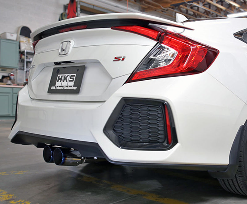 HKS 17+ Honda Civic Si Sedan (FC) Hi-Power Muffler Exhaust-thumbmail-2