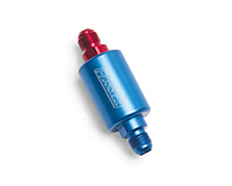 Russell Performance Red/Blue Anodized (3in Length 1-1/4in dia. -6 male inlet/outlet)-thumbmail-2