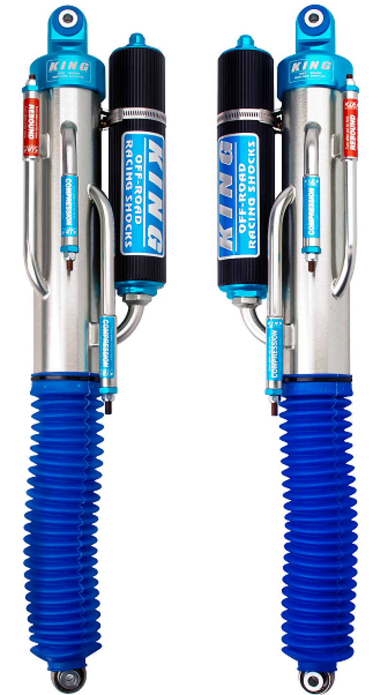 King Shocks 10-14 Ford F150 Raptor 4WD Rear 3.0 Dia Bypass Piggyback Shock w/Standard Fin Res (Pair)-thumbmail-1
