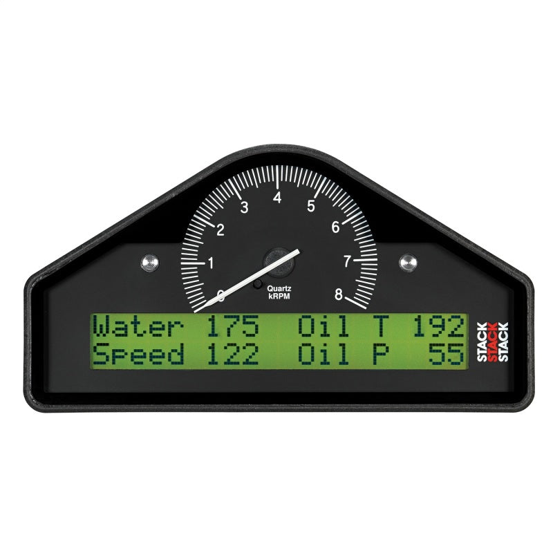 Autometer Stack Race Display Pre-Configured 0-8K RPM (PSI/DEG.F/MPH)-thumbmail-2