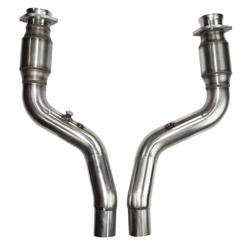 Kooks 11-13 Charger SRT8 3inx 2 3/4in GREEN Cat SS Conn. Pipes-thumbmail-3
