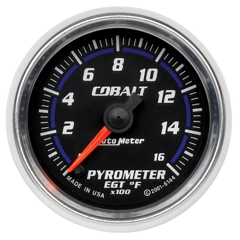 Autometer Cobalt 52mm 1600 Deg F Electronic Pyrometer Gauge-thumbmail-1