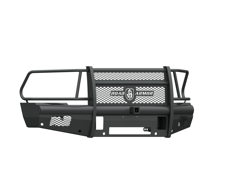 Road Armor 10-18 Dodge 2500 Vaquero Front Bumper Full Guard 2in Receiver - Tex Blk-thumbmail-1