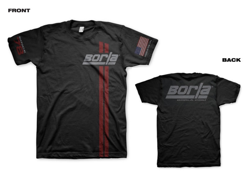 Borla Since 78 Stripe T-Shirt XL-thumbmail-1