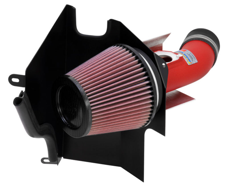K&N 02-07 WRX/STi Wrinkle Red Typhoon Short Ram Intake-thumbmail-2