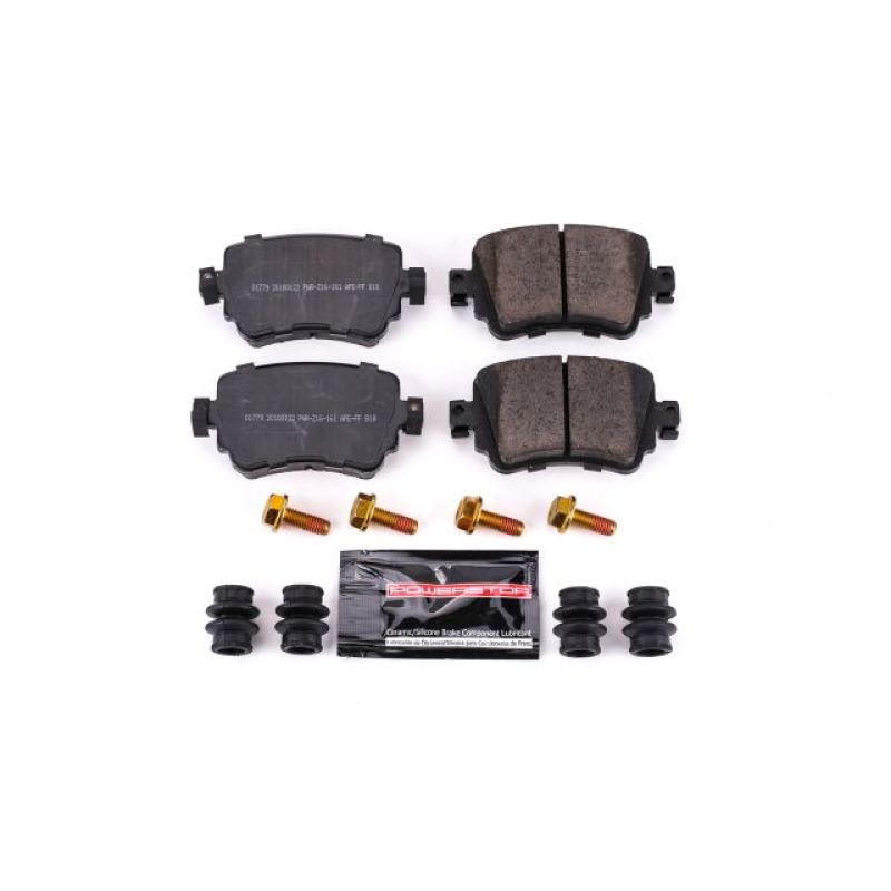 Power Stop 16-18 Audi Q3 Rear Z23 Evolution Sport Brake Pads w/Hardware-thumbmail-1
