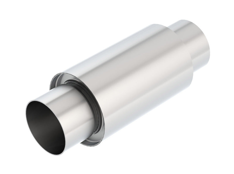 Borla 3 -1/2in In/Out x 5in Round x 8in Long XR-1 Sportsman Shorty Racing Muffler-thumbmail-2
