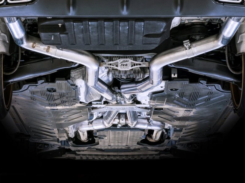 AWE Tuning 2019+ Mercedes-Benz C63/S AMG Coupe (W205) Track Edition Exhaust - No Tips-thumbmail-3