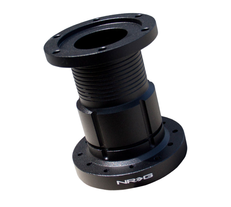 NRG Steering Wheel Hub Extension 4in. Spacer - Black-thumbmail-2
