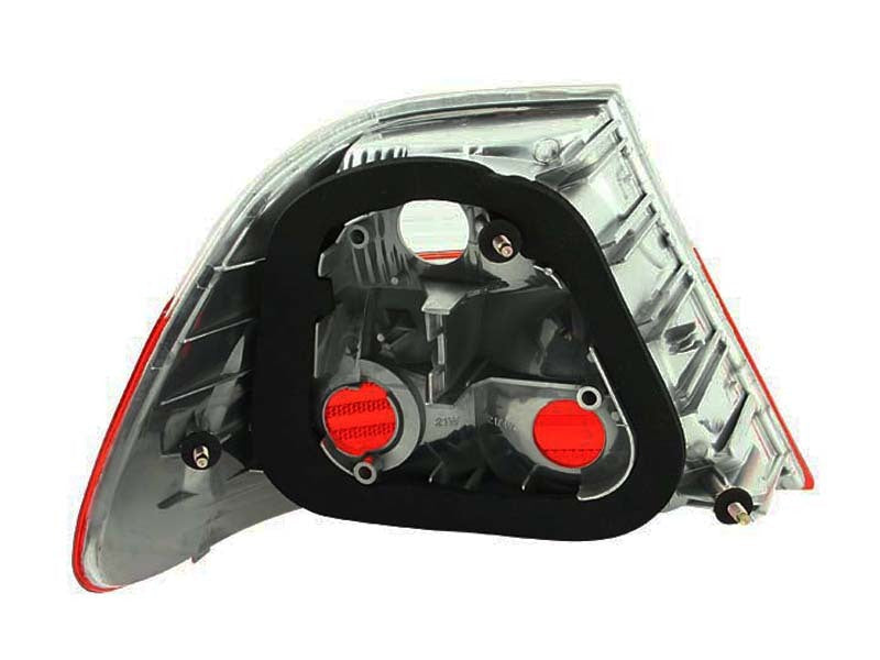 ANZO 2000-2003 BMW 3 Series E46 Taillights Red/Smoke - Outer-thumbmail-4