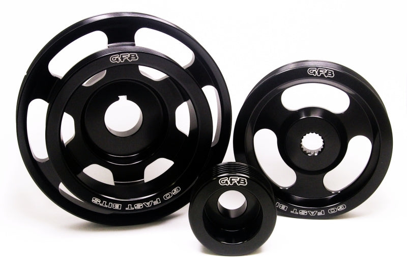 GFB 08+ WRX/STi / 09+ Forester / 03-09 LGT 3 pc Underdrive/Non-Underdrive Pulley Kit-thumbmail-2