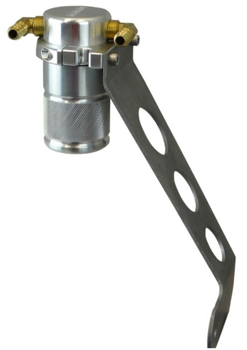 Moroso 05-13 Chevrolet Corvette/06-13 ZO6 Air/Oil Separator Catch Can - Small Body - Billet Aluminum-thumbmail-1