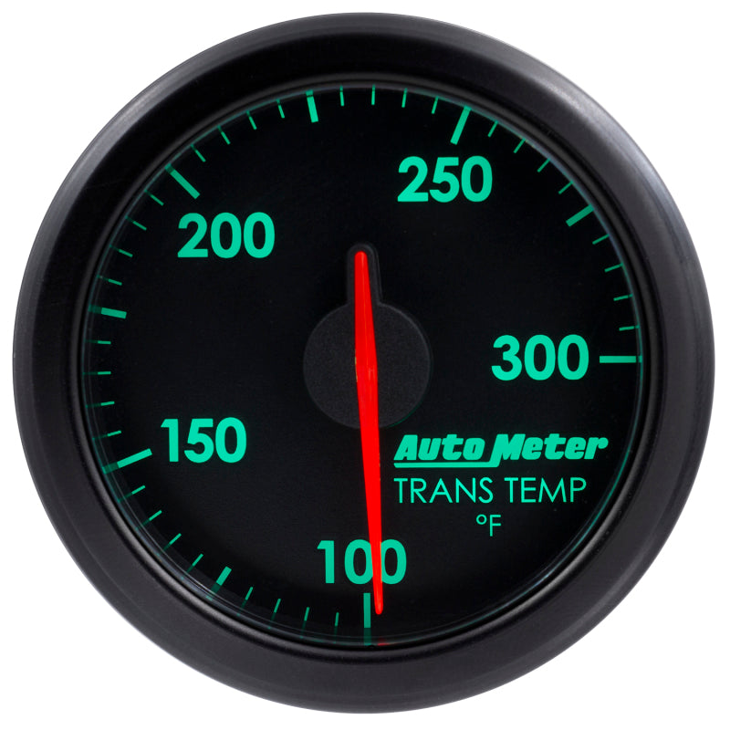 Autometer Airdrive 2-1/6in Trans Temperature Gauge 100-300 Degrees F - Black-thumbmail-6