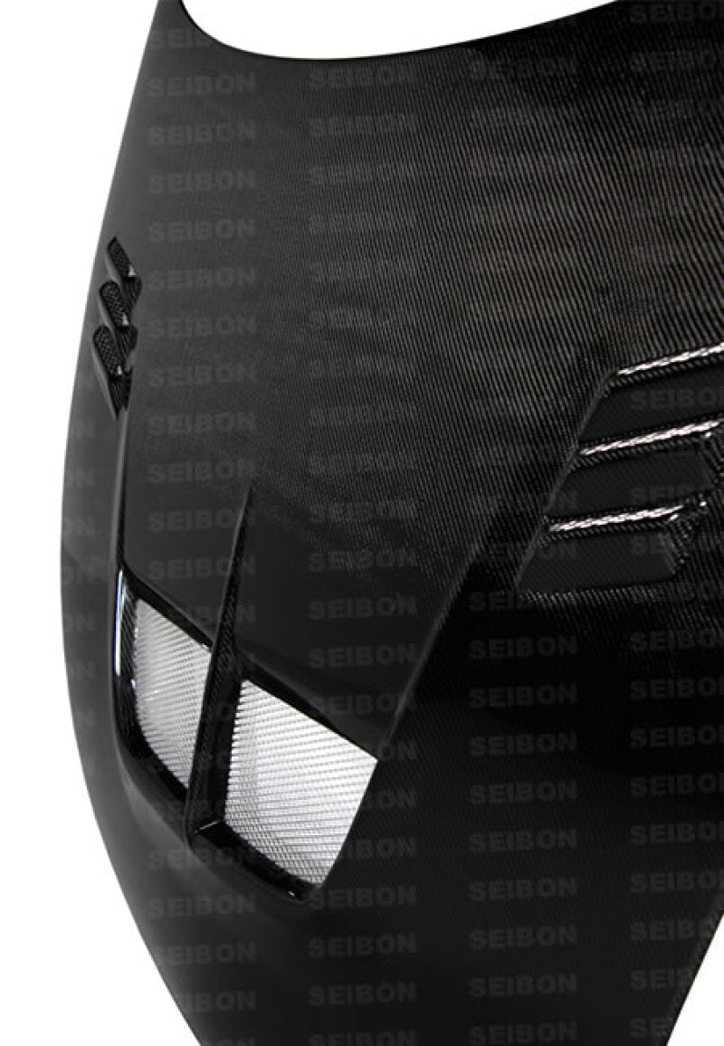Seibon 09-12 Nissan 370z/Fairlady Z (Z34) BD-style Carbon Fiber Hood-thumbmail-4