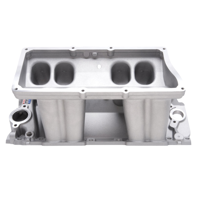 Edelbrock Intake Manifold Base Victor Tunnel Ram Chevrolet Big Block 468-582 CI V8 Rectangle Port-thumbmail-2