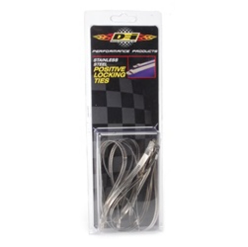 DEI Stainless Steel Positive Locking Tie 1/4in (7mm) x 9in - 8 per pack-thumbmail-3