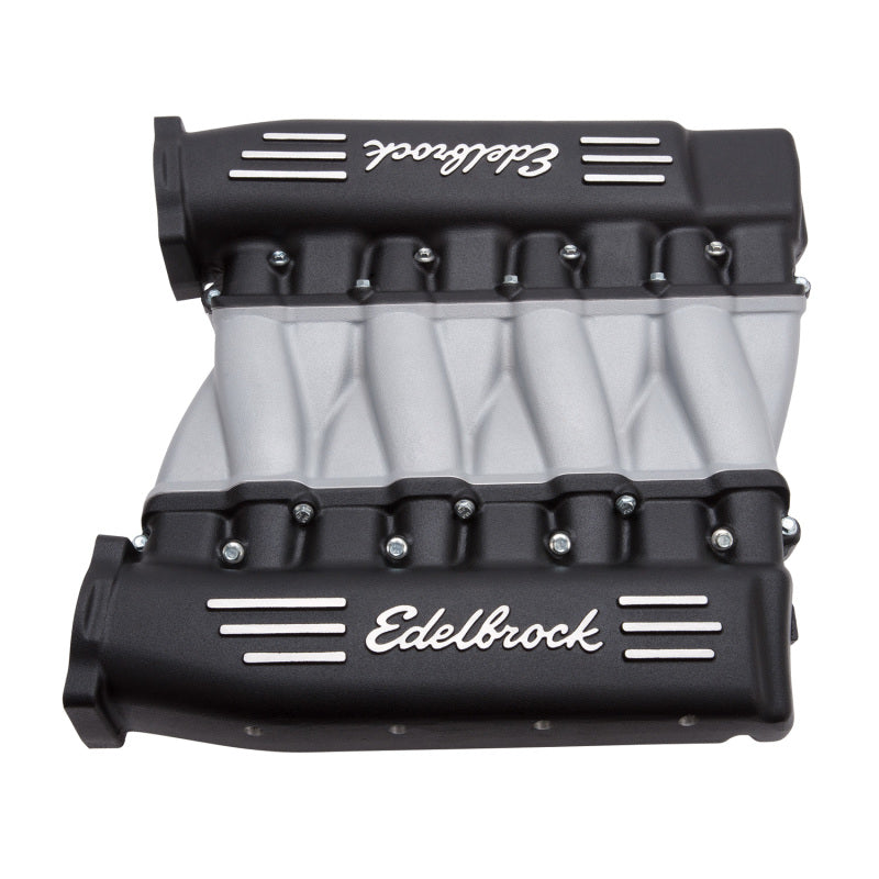 Edelbrock Manifold Chevy Ls LS3 Cross Ram w/ Black Plenums-thumbmail-2