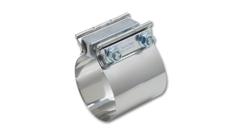 Vibrant Easy Seal SS Exhaust Sleeve Butt Joint Clamp for 2.25in O.D. Tubing-thumbmail-1