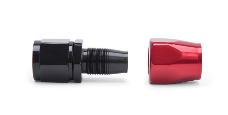 Russell Performance 2-Piece -8 AN Full Flow Swivel Hose End Sockets (Qty 2) - Polished and Red-thumbmail-4