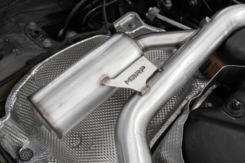 MBRP 2022 Volkswagen Golf GTI MK8 T304 SS 3in Cat-Back Exhaust 2.5in Dual Split Rear w/ SS Tips-thumbmail-3