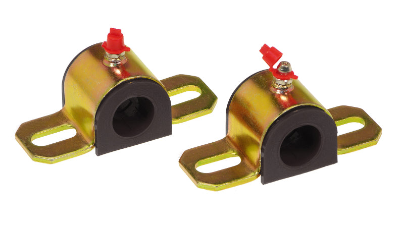 Prothane Universal Greasable Sway Bar Bushings - 21MM - Type A Bracket - Black-thumbmail-1