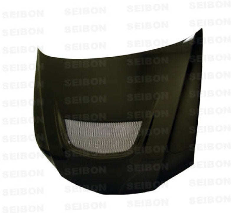 Seibon 03-07 Mitsubishi Evo 8 & 9 OEM Carbon Fiber Hood-thumbmail-1