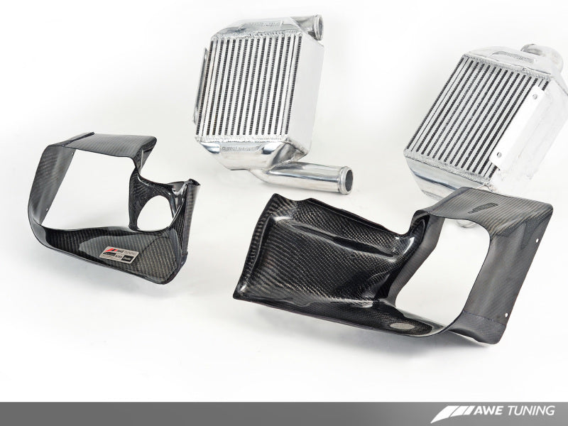 AWE Tuning Audi 2.7T Performance Intercooler Kit - w/Carbon Fiber Shrouds-thumbmail-8