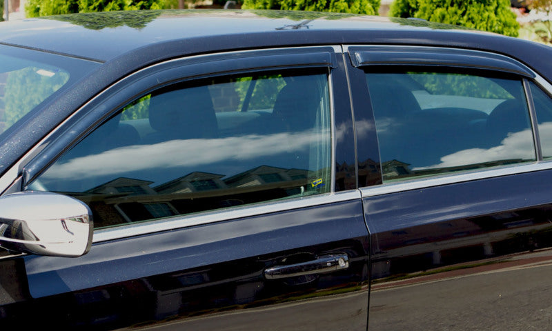 AVS 16-18 Honda Civic Ventvisor Outside Mount Window Deflectors 4pc - Smoke-thumbmail-12