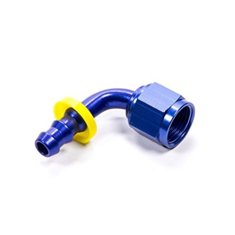 Fragola -10AN Nut x -8AN 90 Degree Push-Lite Hose End For Fuel Cell Conversion-thumbmail-1