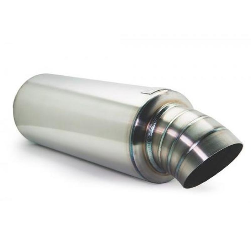 BLOX Racing 3.5in Street Muffler With Turndown Tip-thumbmail-3