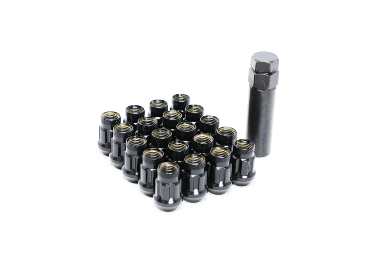 Wheel Mate Monster Lug 35 Short Lug Nut Set of 20 - Black 14x1.50-thumbmail-3