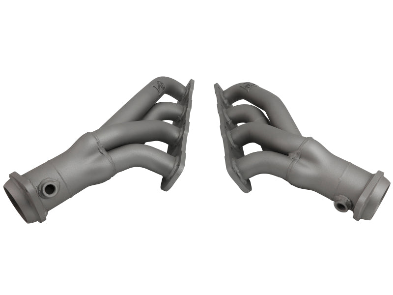 aFe Twisted Steel 304SS Short Header 15-22  Dodge Challenger SC V8-6.2L / 6.4L HEMI Titanium Coating-thumbmail-6
