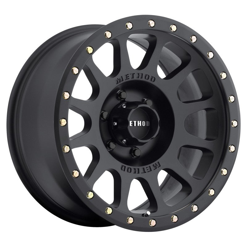 Method MR305 NV 18x9 0mm Offset 6x135 94mm CB Method Matte Black Street Loc Wheel-thumbmail-2