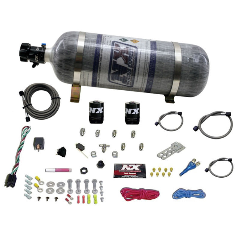 Nitrous Express All Sport Compact EFI Single Nozzle Nitrous Kit w/Composite Bottle-thumbmail-2