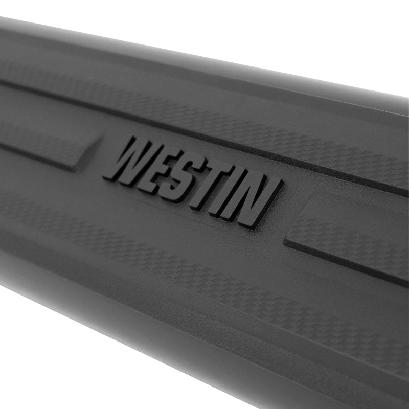Westin Premier 6 in Oval Side Bar - Mild Steel 75 in - Black-thumbmail-22