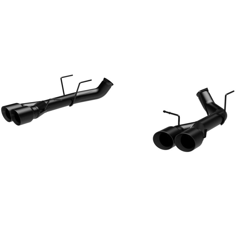 MagnaFlow 13 Ford Mustang Shelby GT500 V8 5.8L Quad Split Rear Exit Stainless Cat Back Perf Exhaust-thumbmail-2