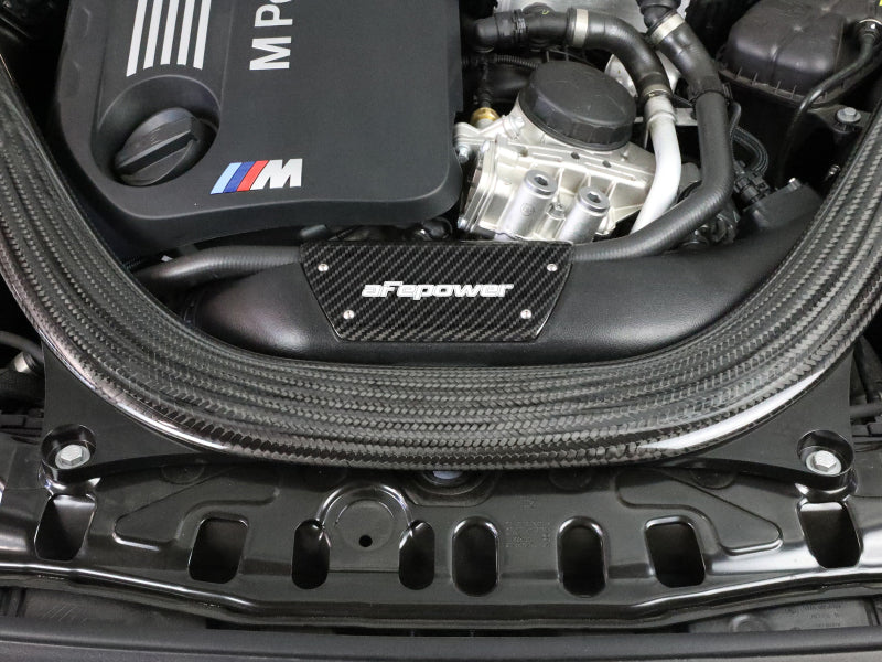 aFe Magnum FORCE Stage-2 Intake Carbon Fiber Trim Piece Fits Intakes 54-76305 Or 54-13032R-thumbmail-2