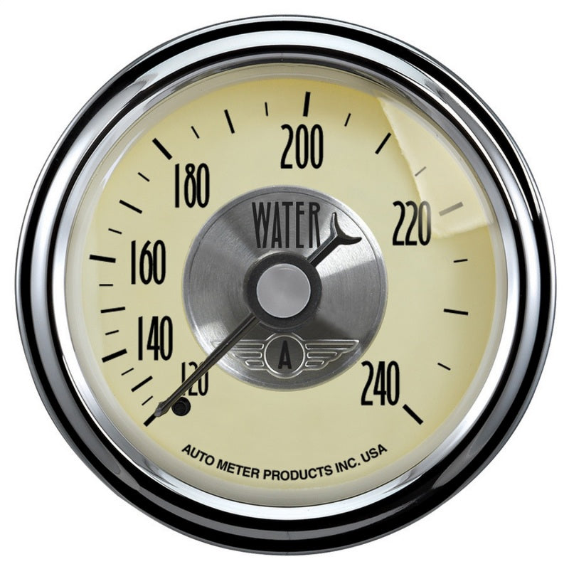 Autometer Prestige Series 52mm 120-240 Deg F Mechanical Water Temperature Gauge-thumbmail-1