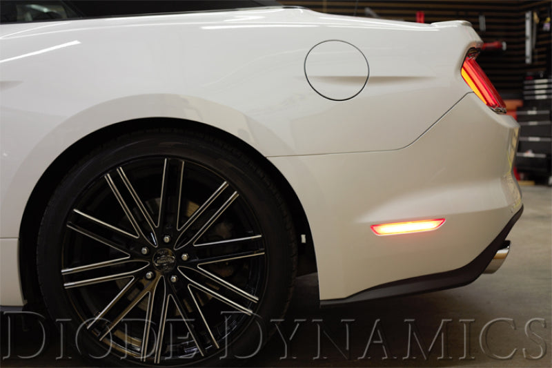 Diode Dynamics 15-21 EU/AU Ford Mustang LED Sidemarkers Clear (Pair)-thumbmail-7